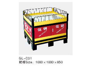 钢制促销台